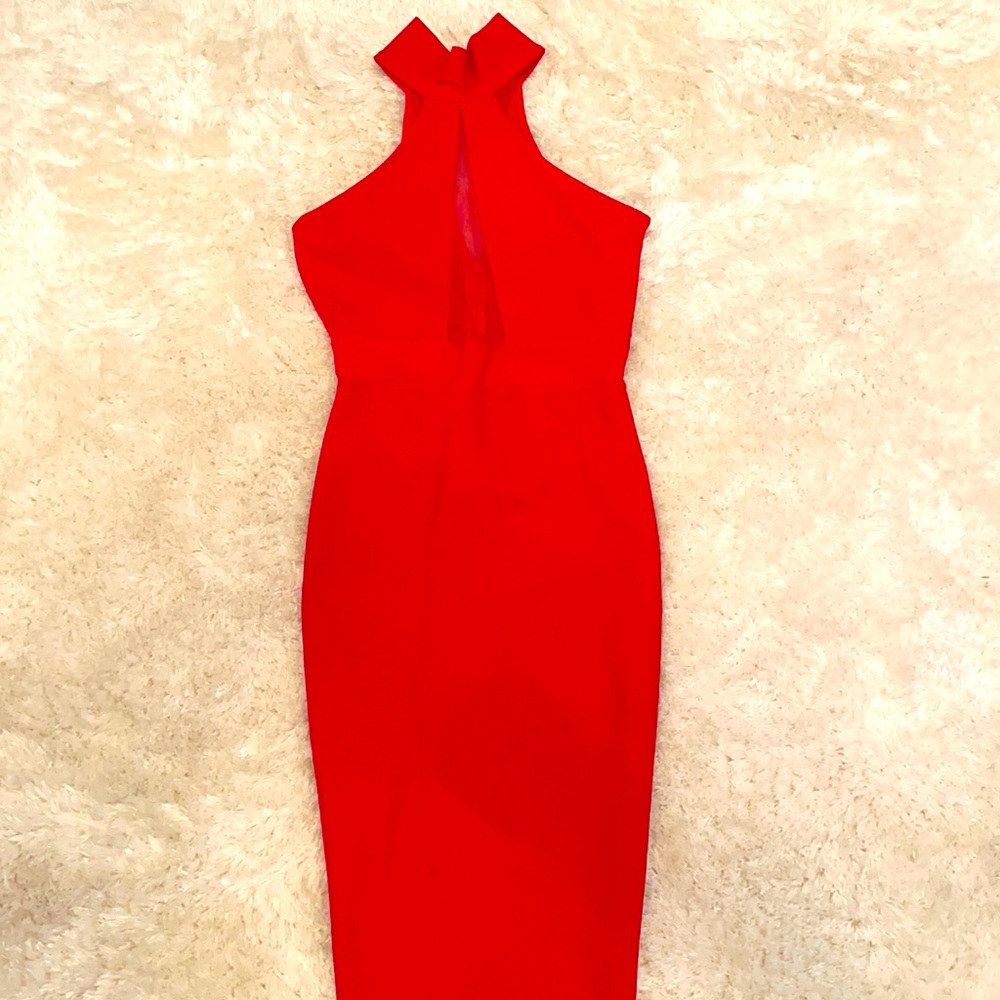 Hot Miami Style  red dress size small